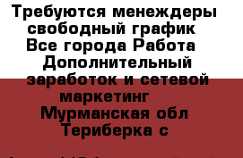 Требуются менеждеры, свободный график - Все города Работа » Дополнительный заработок и сетевой маркетинг   . Мурманская обл.,Териберка с.